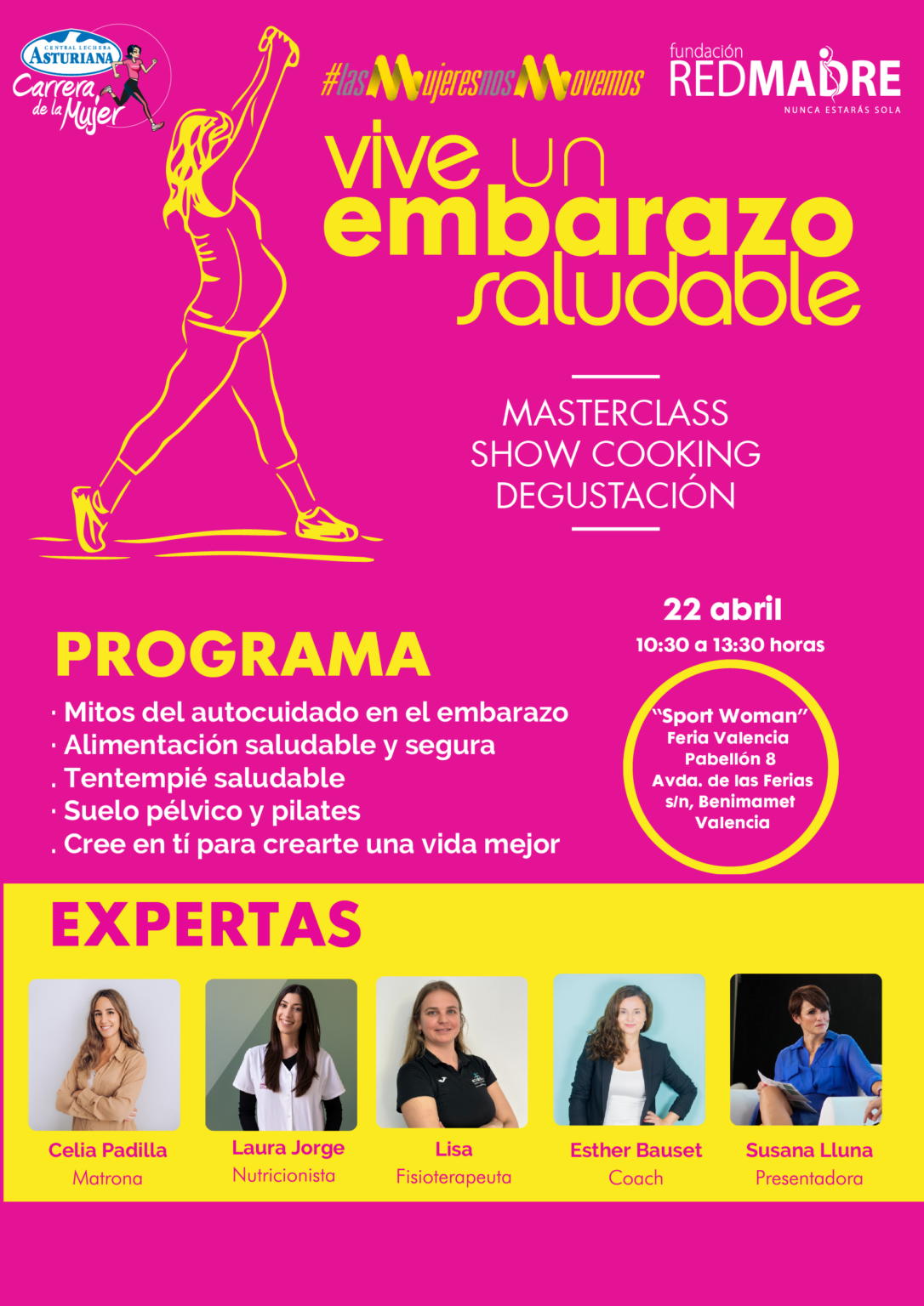 Nuevo Evento Vive Un Embarazo Saludable En Colaboración Con La Carrera De La Mujer En Valencia 6575