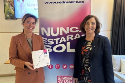 María Torrego, Presidenta Fundación REDMADRE y Amaya Azcona, Directora General de Fundación REDMADRE